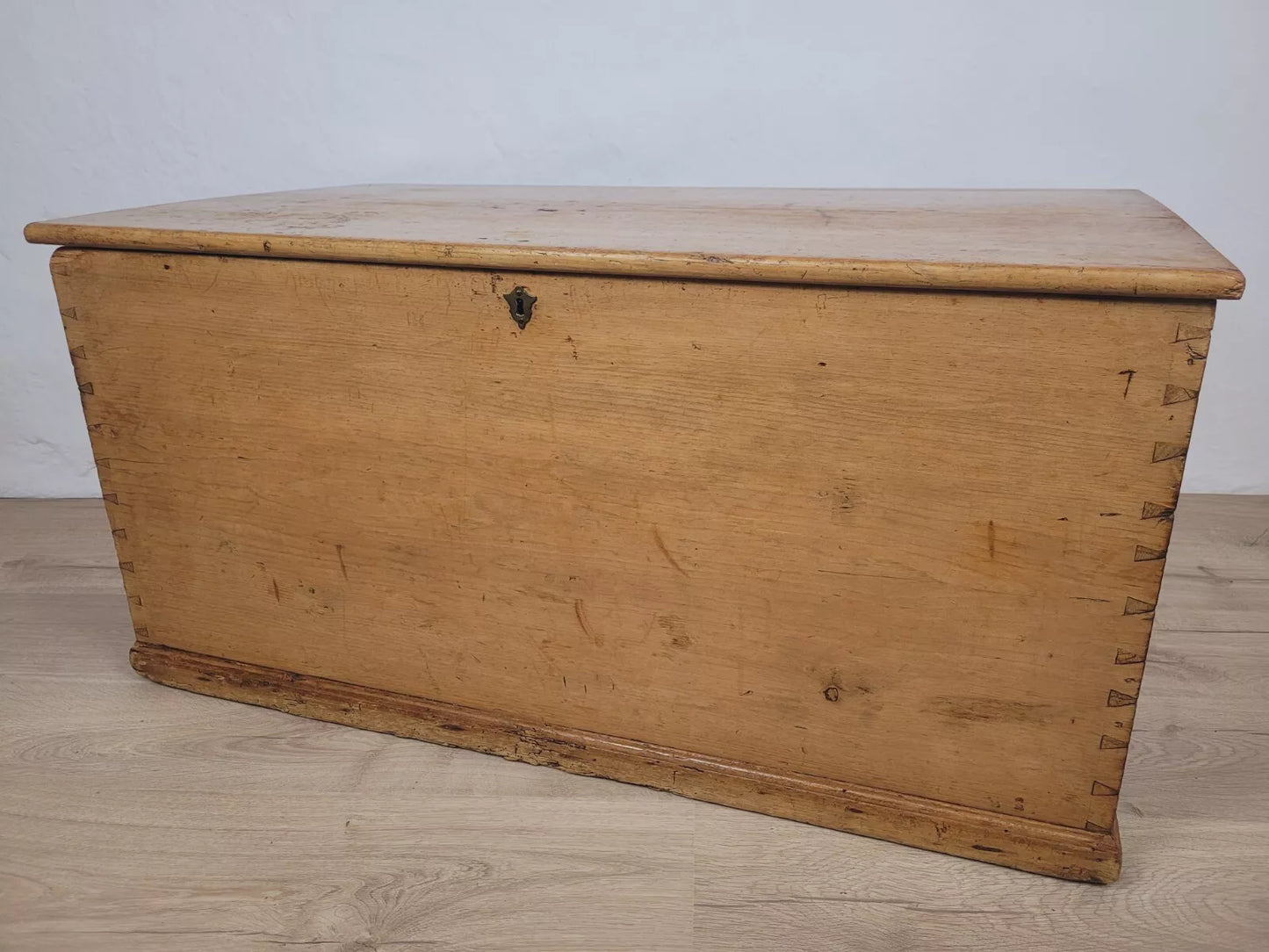 Victorian Blanket Box Chest Pine Farmhouse Rustic Country Delivery Available