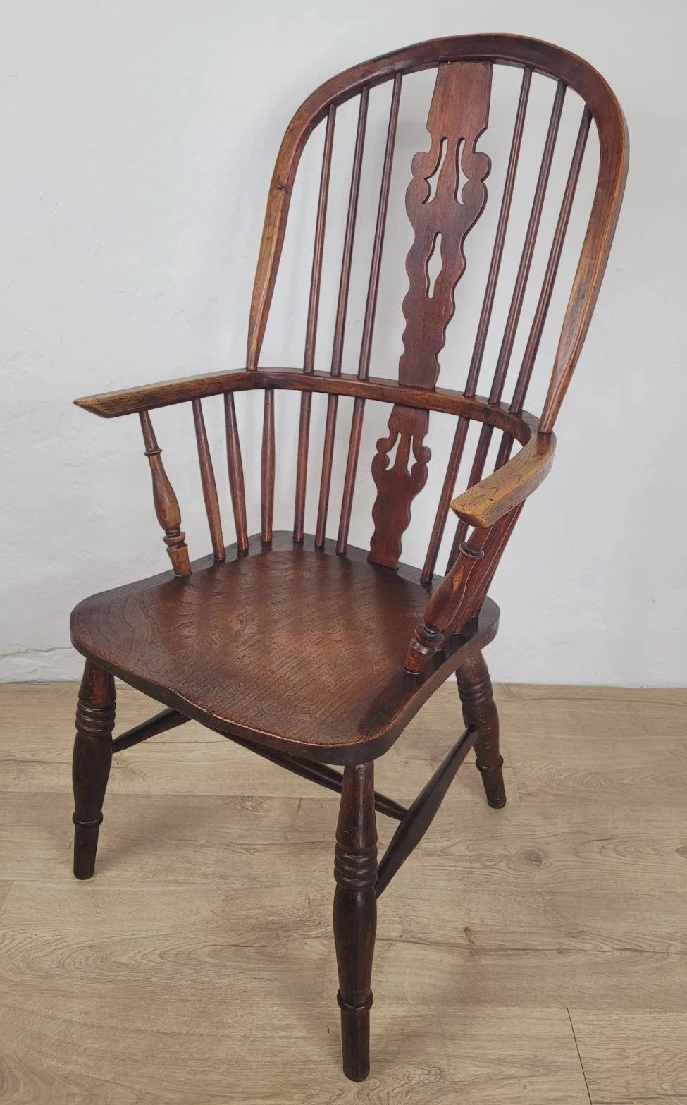 Victorian Windsor Armchair Oak HoopBack 19thC Farmhouse Delivery Available