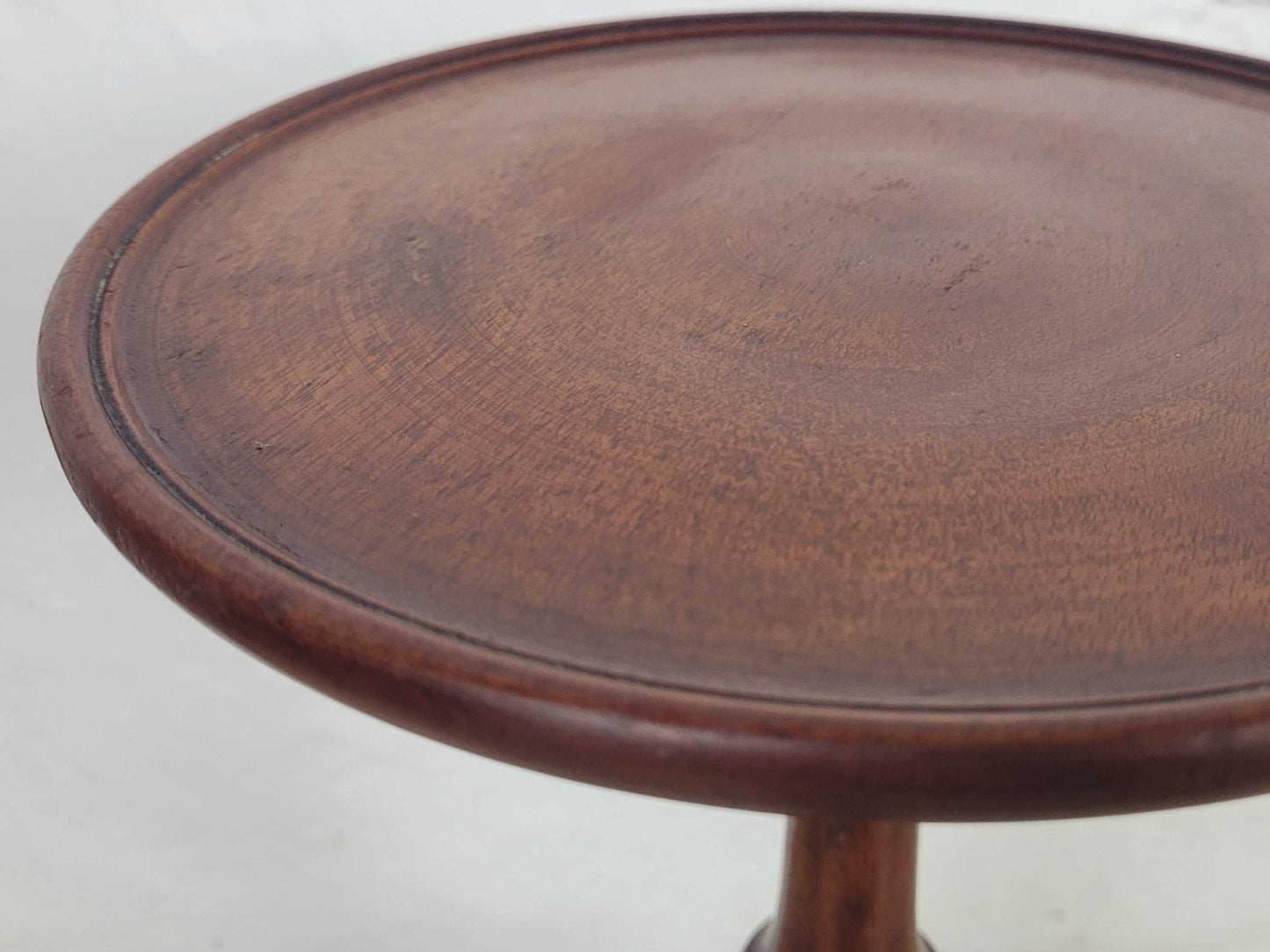 Vintage Tripod Wine Table Mahogany Mid 20th Century English Postage Available