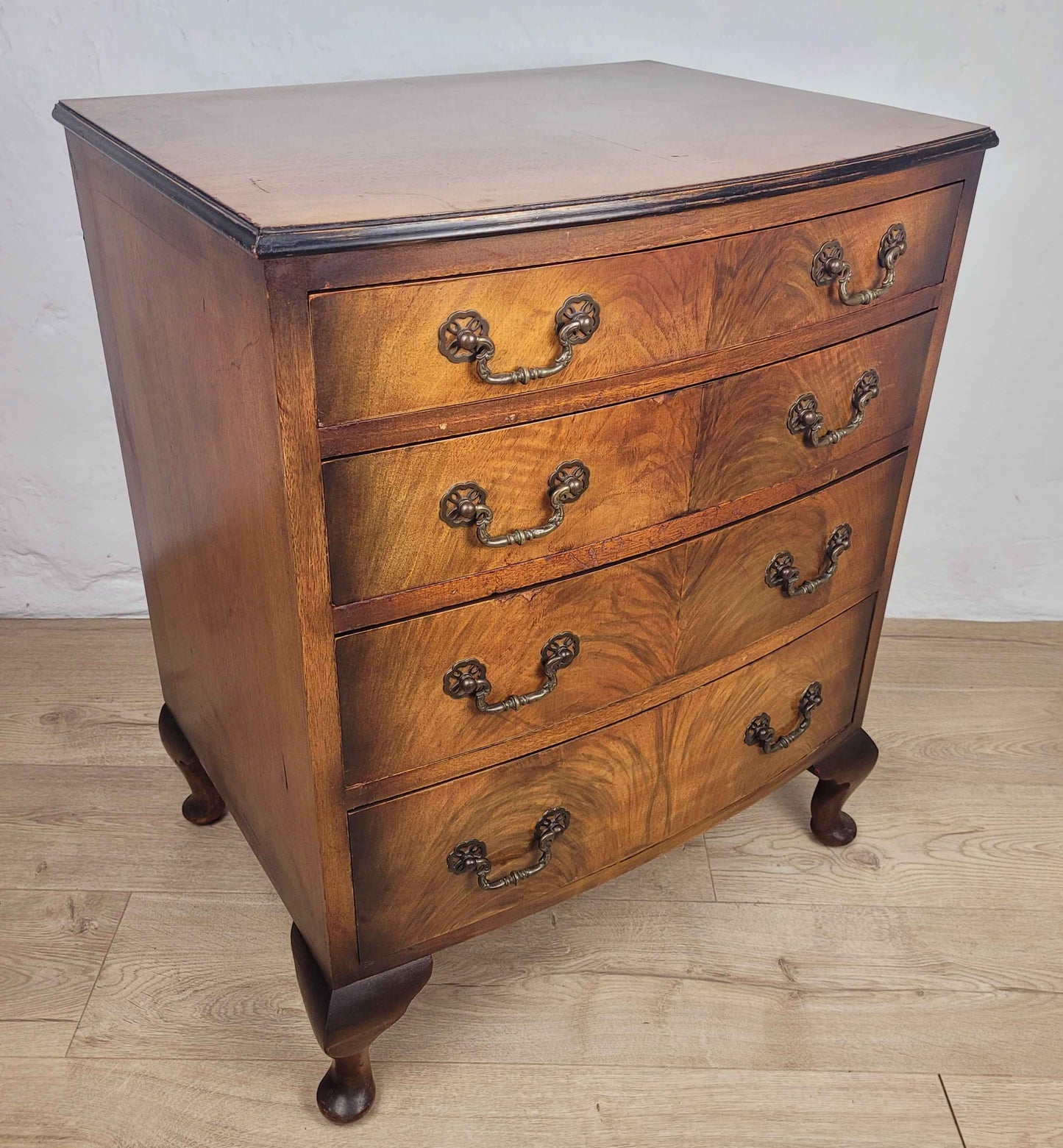Vintage Chest Of Drawers Mahogany Antique Style Bedroom Postage Available