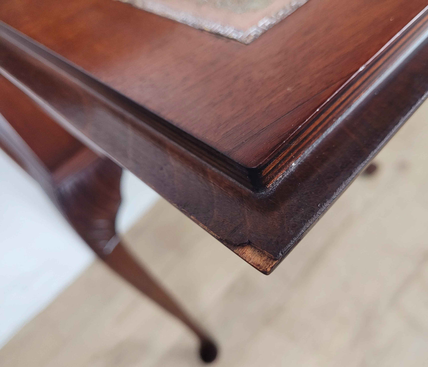 Vintage Ladies Writing Desk 1960s Lock  & Key Drawer Mahogany Delivery Available