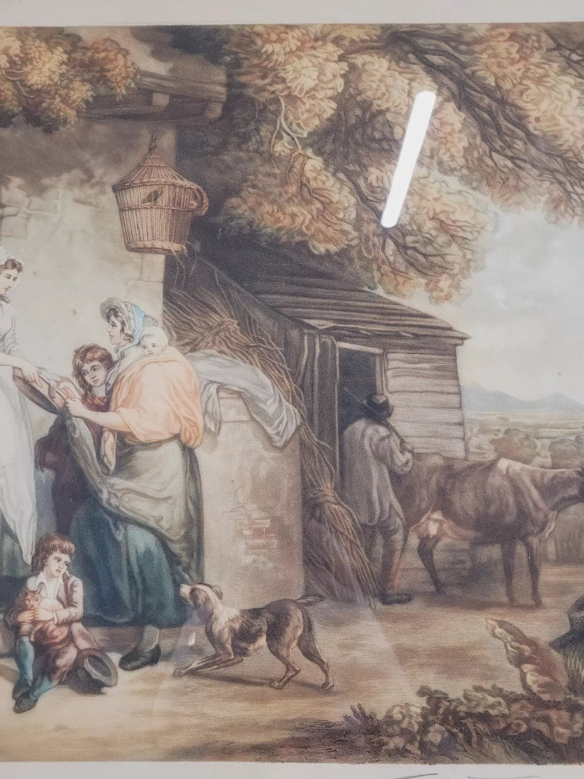 'Rustic Benevolence' Picture Country Print By Francis Wheatley Postage Available