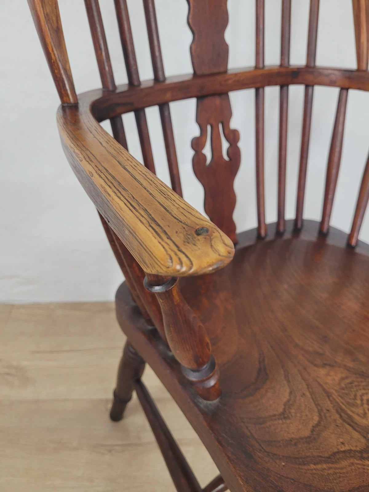 Victorian Windsor Armchair Oak HoopBack 19thC Farmhouse Delivery Available