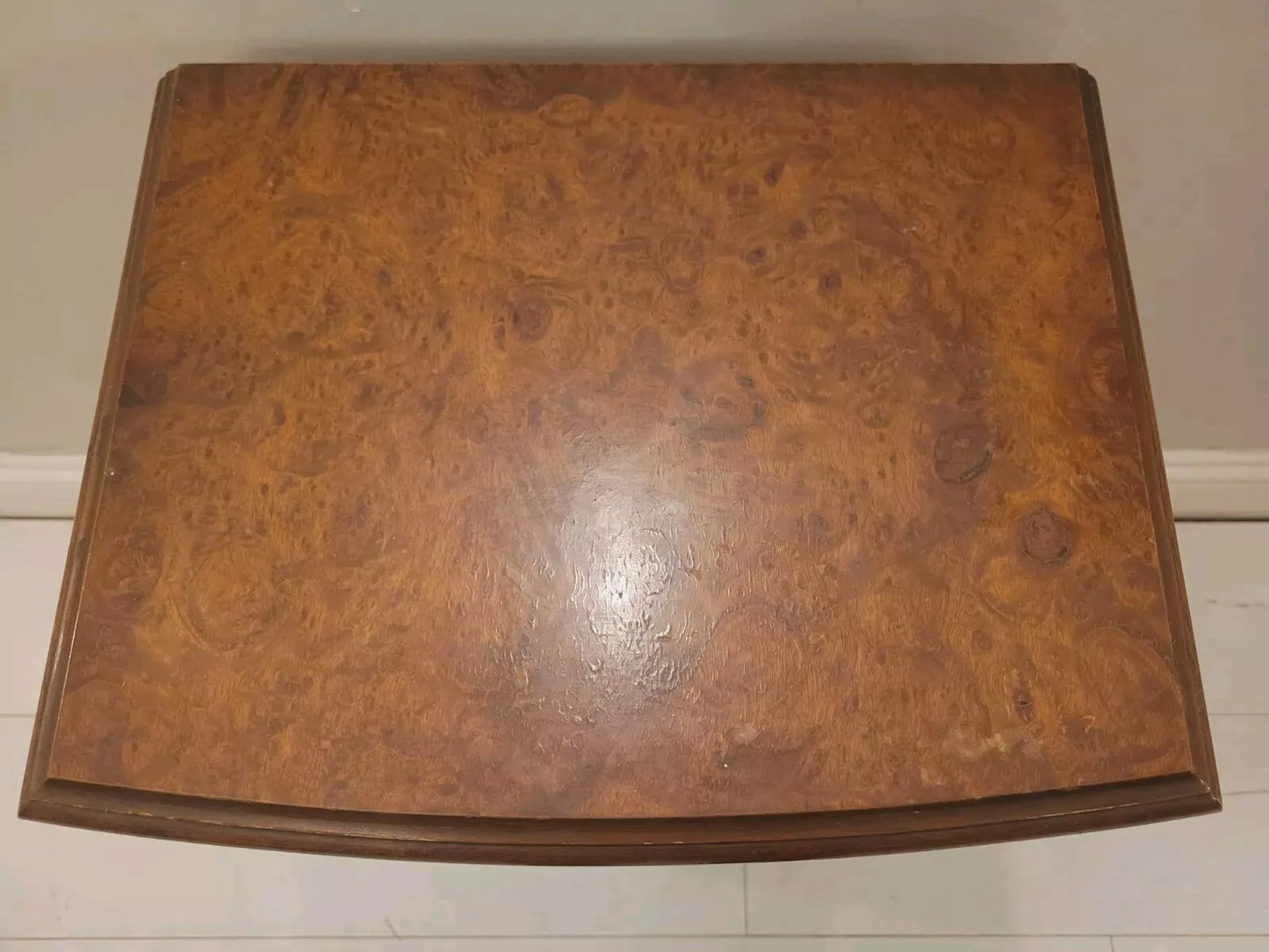 Walnut Chest Of Drawers Vintage Mid 20th Century Postage Available