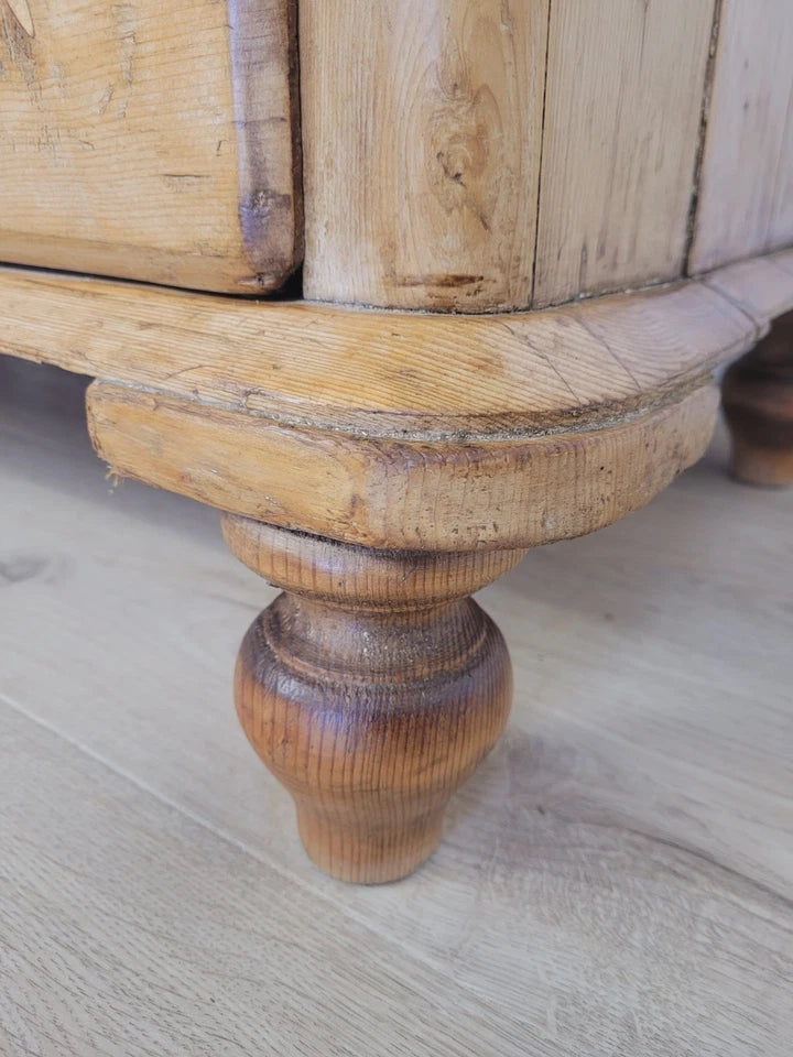 Victorian Chest of Drawers Farmhouse Pine 3 Drawer 19thC Delivery Available