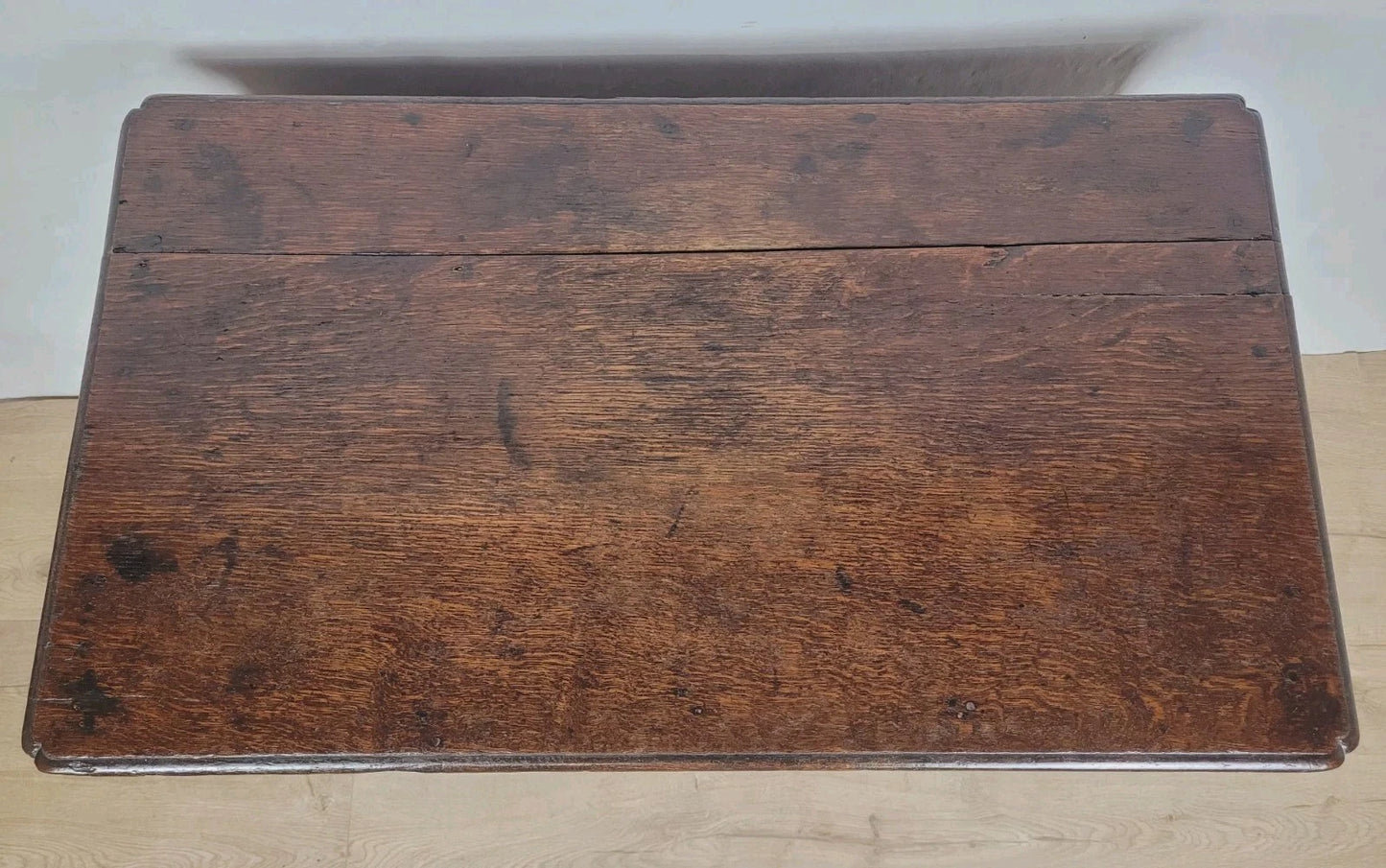 Georgian Side Table Lowboy Desk English Oak 18thC Antique Delivery Available