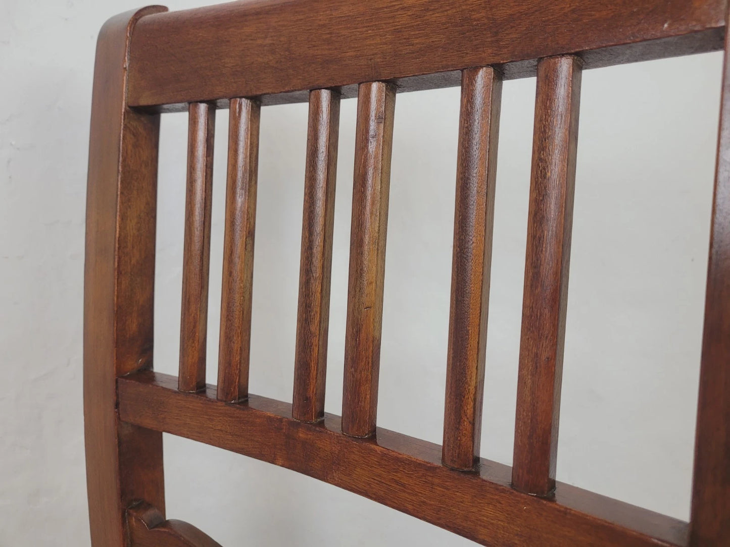 Oak Vintage Kitchen Chair Mid-20th Century 1950's Slat Back Postage Available
