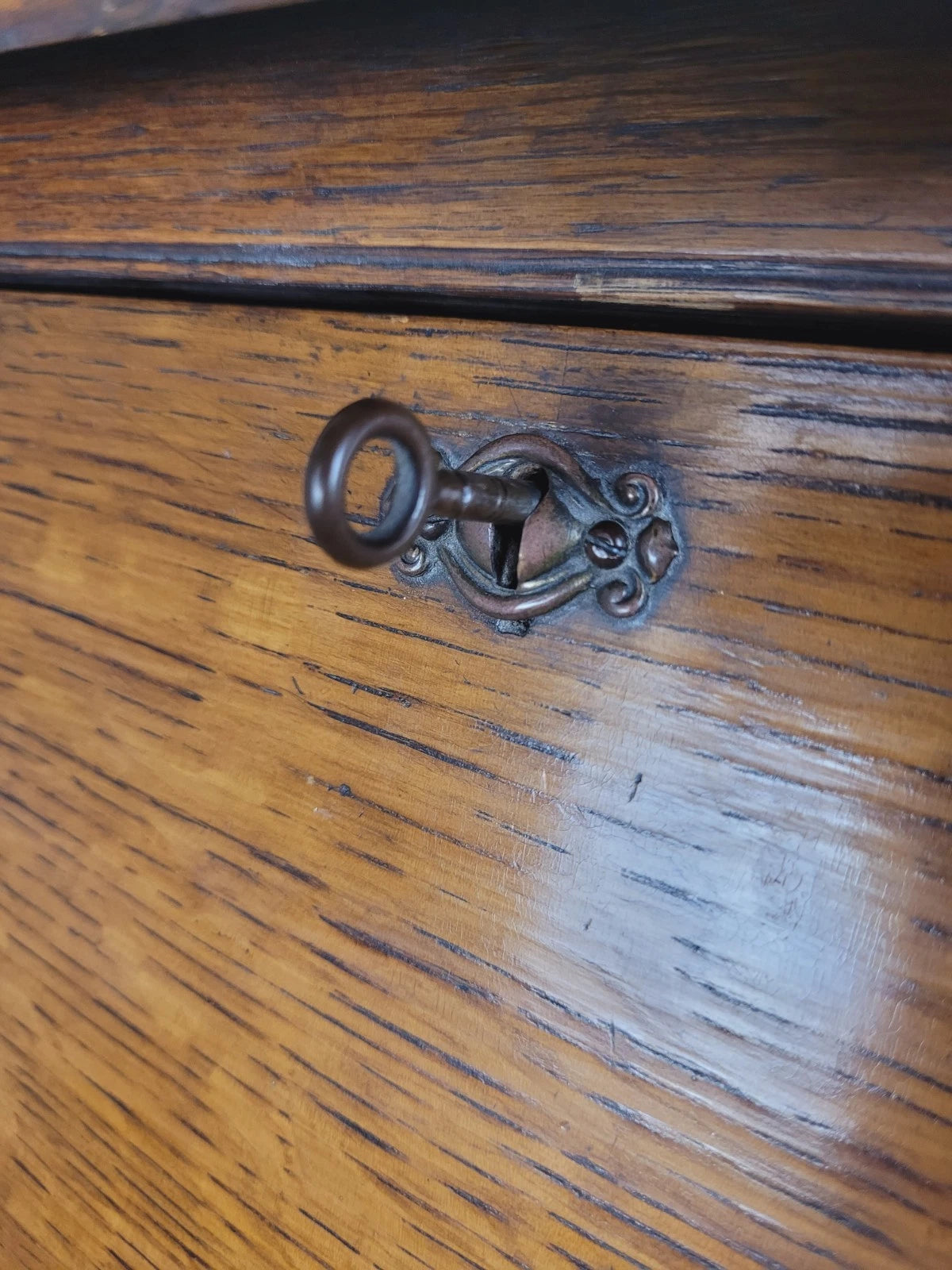 Writing Bureau Desk Vintage 1930s Storage Country Rustic Delivery Available