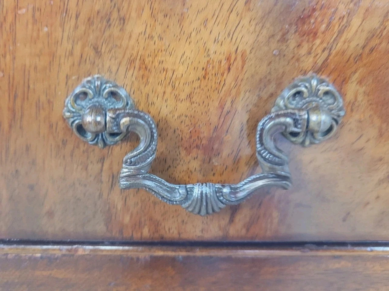 Chest Of Drawers Mahogany Antique Style Drop Handles Vintage Postage Available