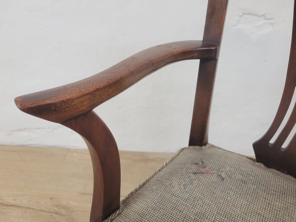 Child's Chair George III Hepplewhite Style Bedroom Carved Postage Available