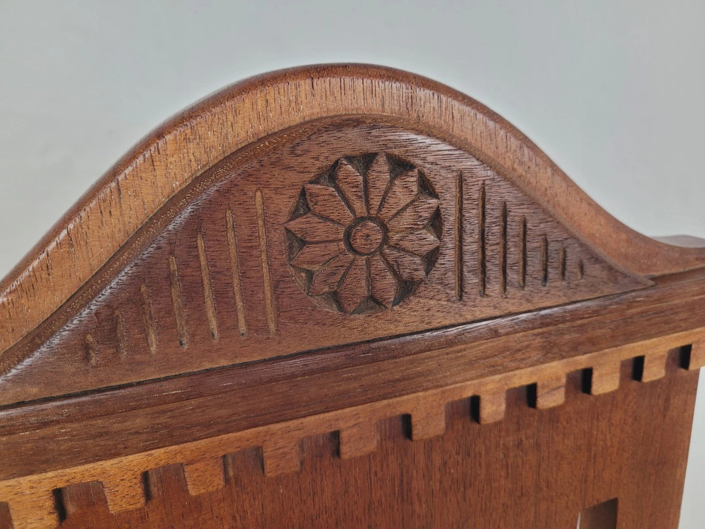Victorian Hall Chair Chapel Carved 19thC Antique English Postage Available