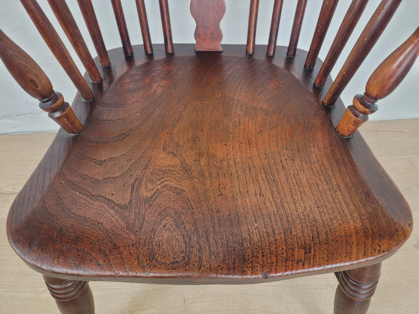 Victorian Windsor Armchair Oak HoopBack 19thC Farmhouse Delivery Available
