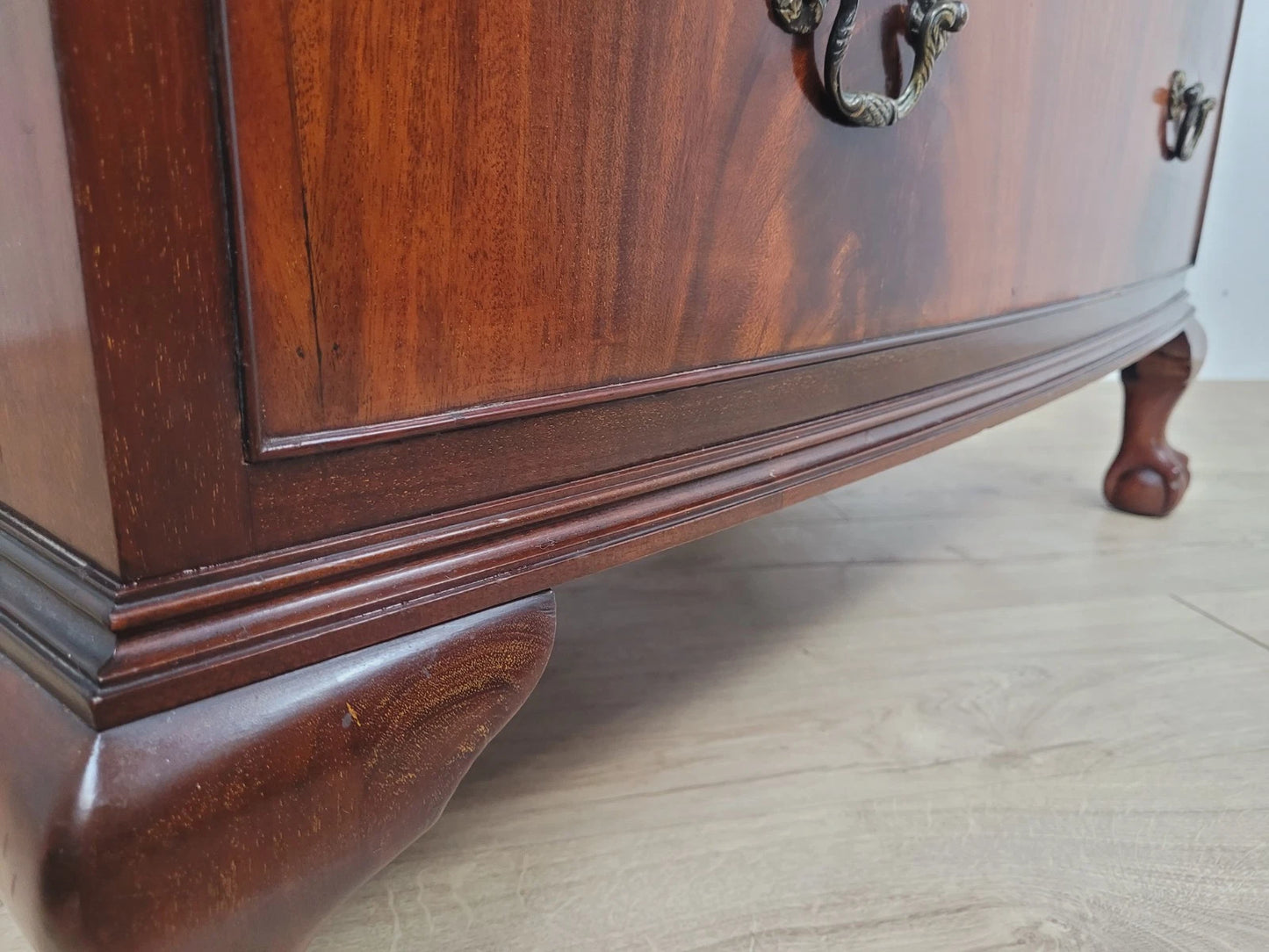 Vintage Chest of Drawers Mid 20th Century English Mahogany Delivery Available