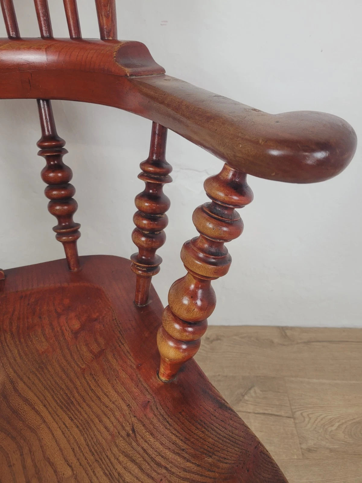 Victorian Windsor Armchair High Back 19th Century Farmhouse Delivery Available