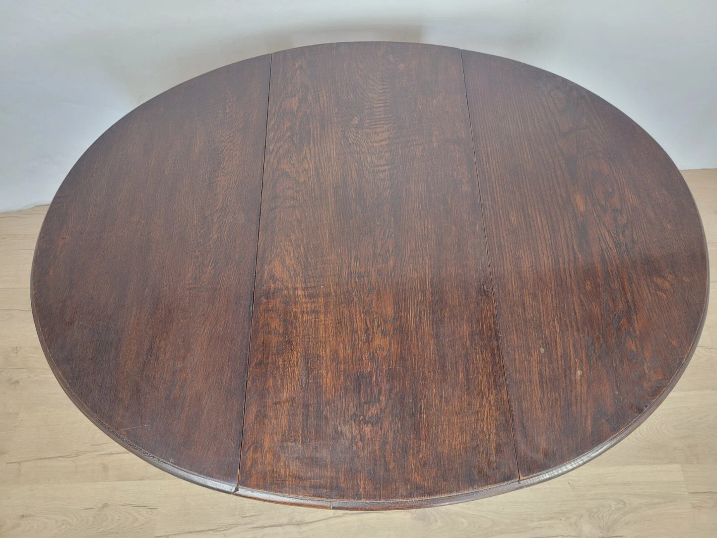 Vintage Drop Leaf Table Gateleg Barley Twist Oak 1930's Delivery Available