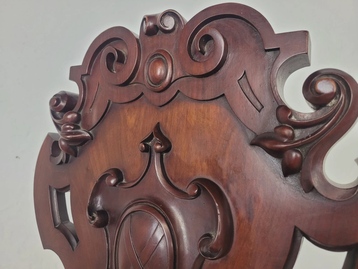 Victorian Hall Chair 19th Century Carved Mahogany Postage Available