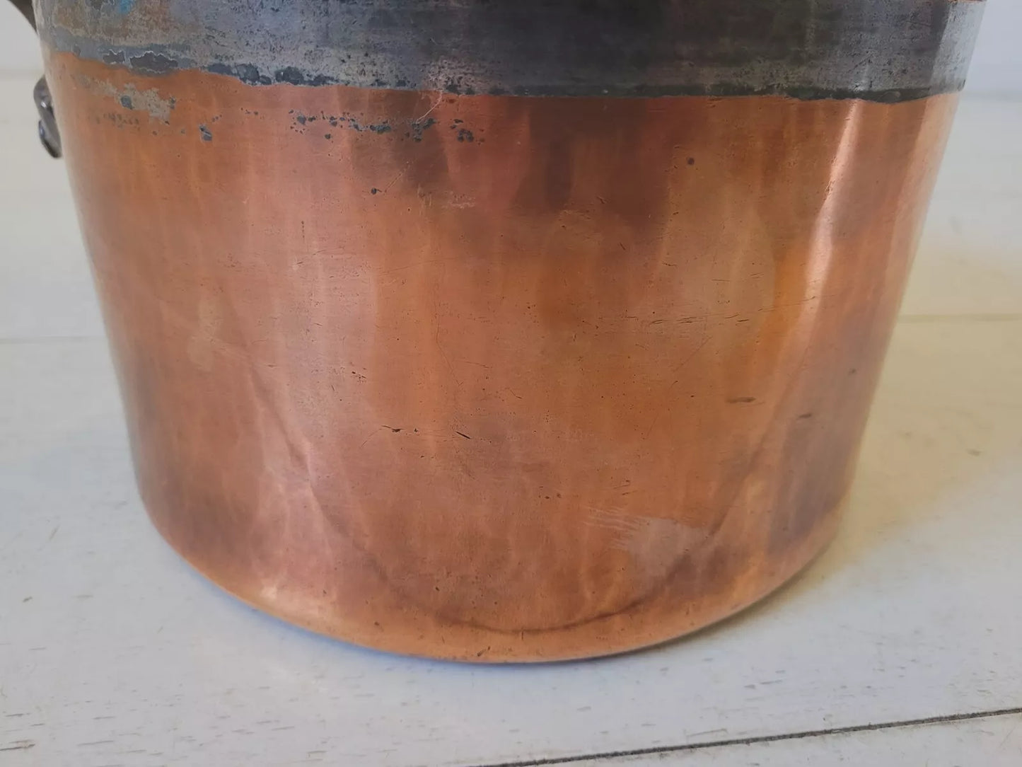 Copper Saucepan Benham & Sons Country Kitchenware Antique Postage Available