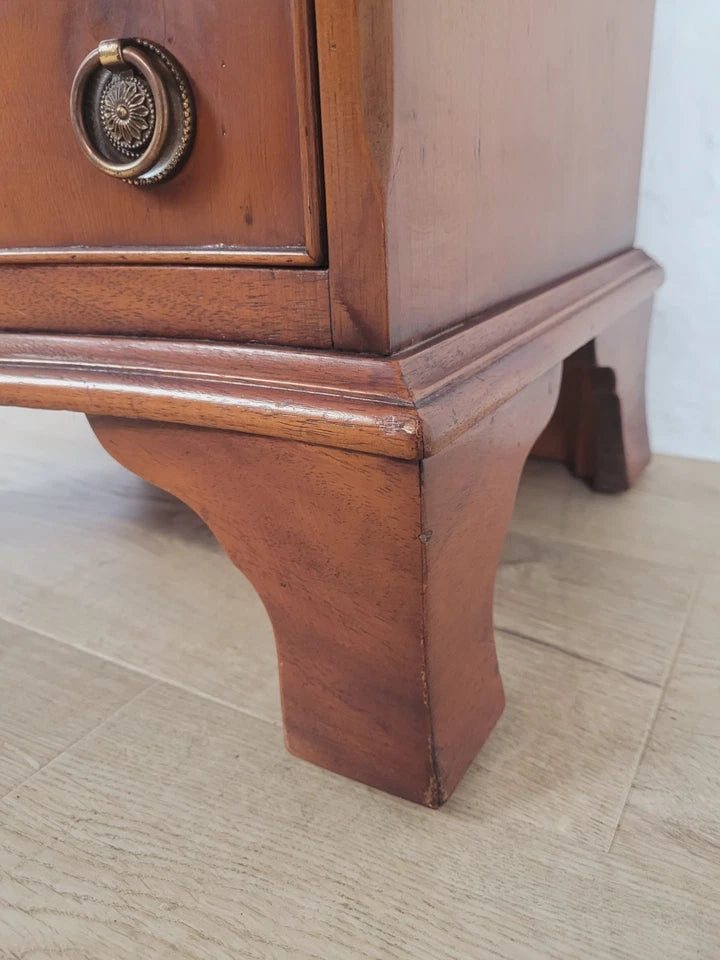 Walnut Chest of Drawers Serpentine Drawers Vintage Postage Available