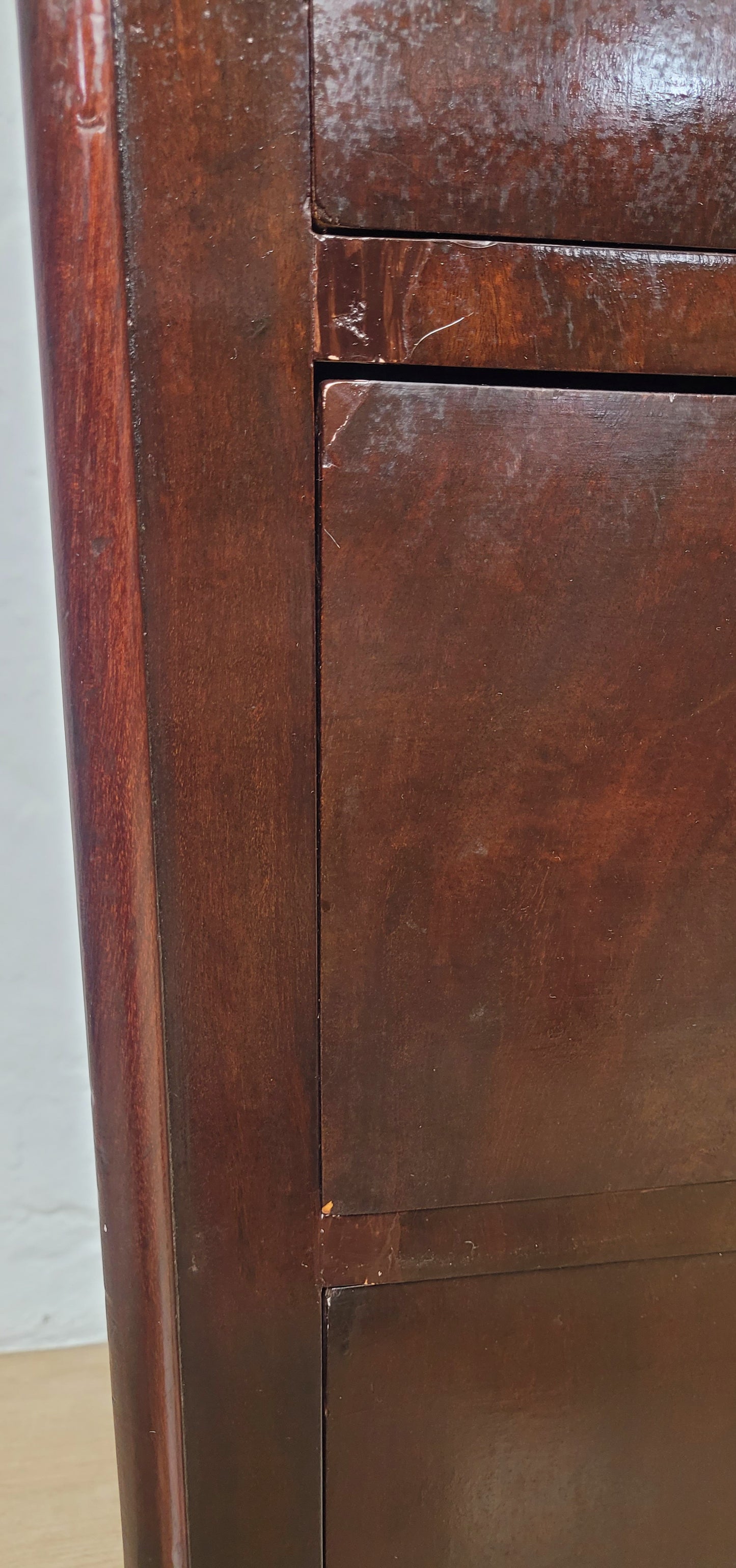 Victorian Chest of Drawers 4 Drawers 1890 Mahogany English Delivery Available