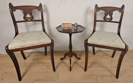 Victorian Pair Of Chairs Carved Upholstered Mahogany Antique Postage Available