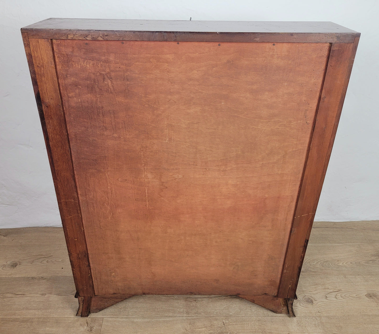 Edwardian Writing Bureau Desk Leather Crossband Antique 1910S Delivery Available