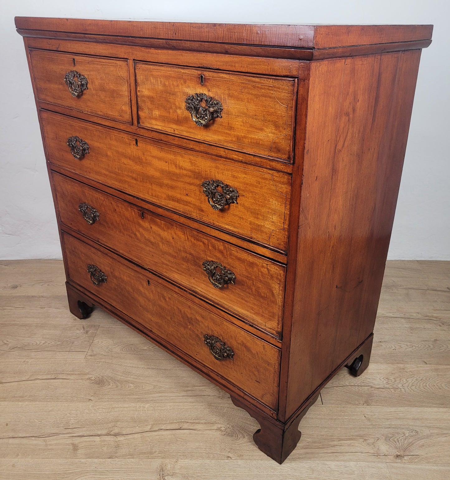Regency Chest of Drawers 1800s Two Over Three Chest English Delivery Available