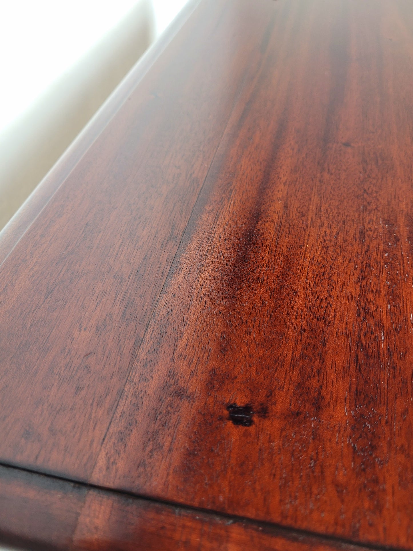 Reproduction Side Table Mahogany Vintage Mid 20th-Century Delivery Available