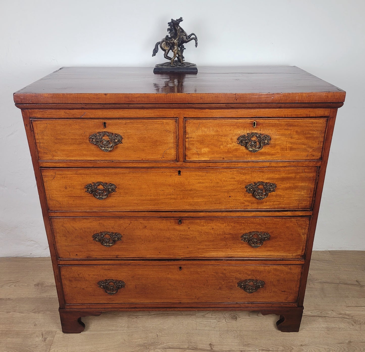 Regency Chest of Drawers 1800s Two Over Three Chest English Delivery Available