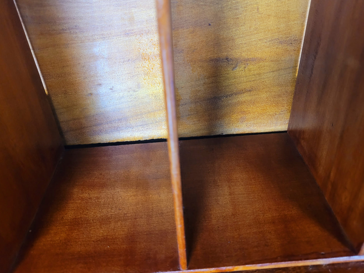 Edwardian Writing Bureau Desk Leather Crossband Antique 1910S Delivery Available