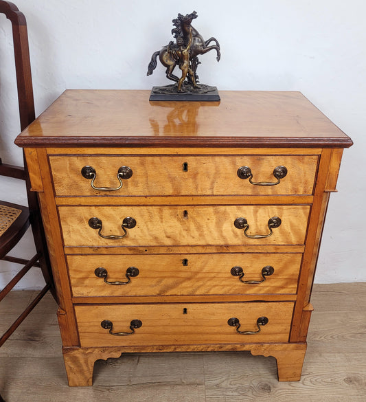 Vintage Chest Of Drawers 1950s Antique Style Drop Handles Postage Available