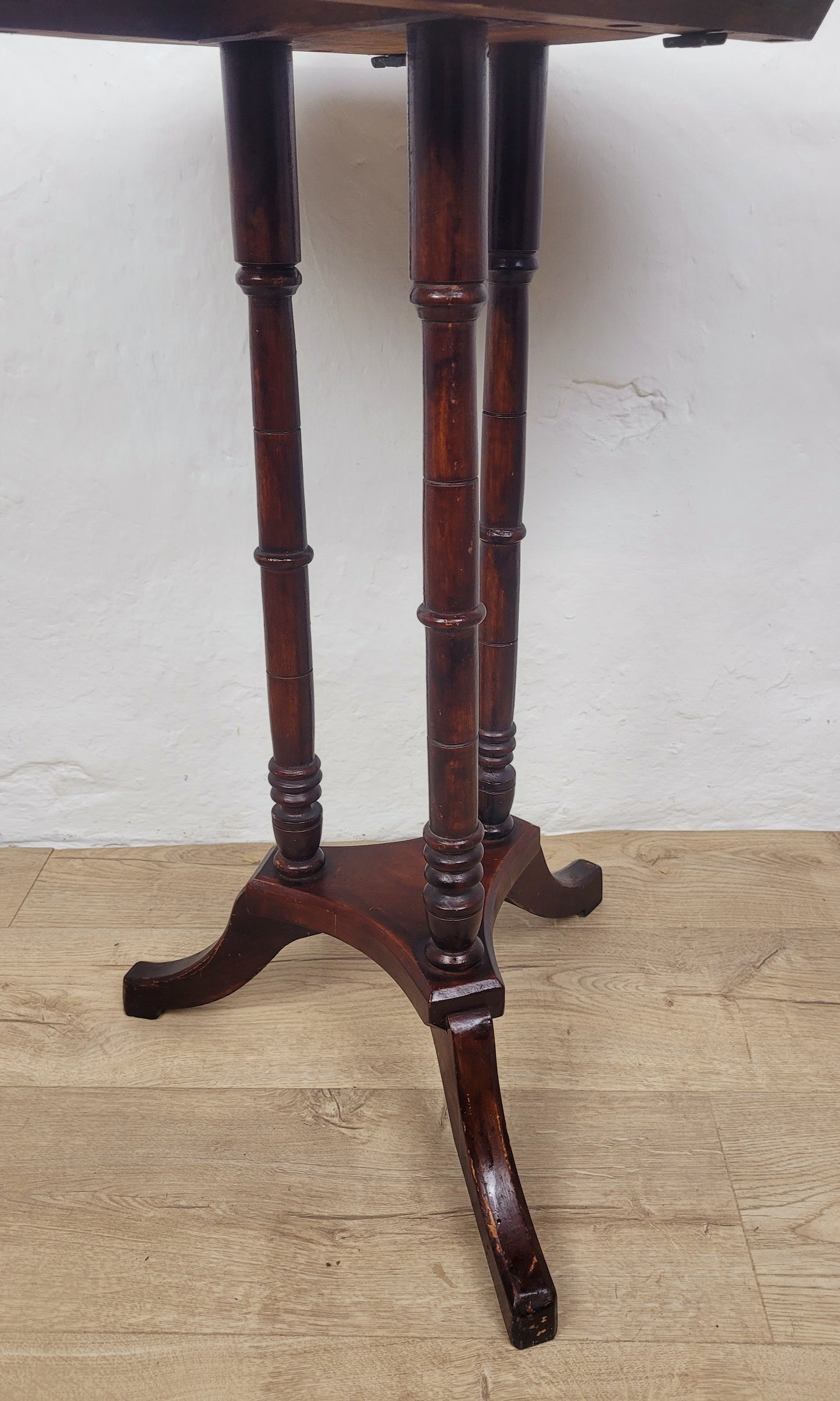 Victorian Occasional Table Tilt-top Tripod Octagonal English Postage Available