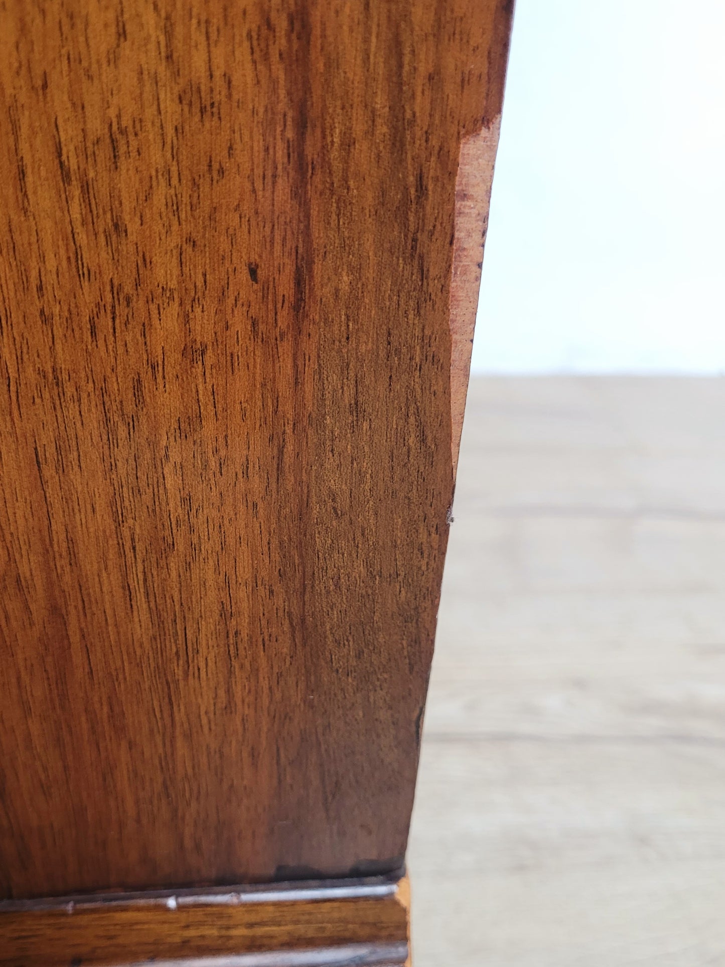 Chest Of Drawers Walnut Antique Style Drop Handles 'Cameo' Postage Available