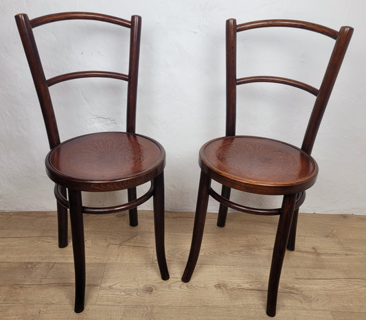 Thonet Style Bentwood Chairs Bistro Cafe 1950's Vintage Postage Available