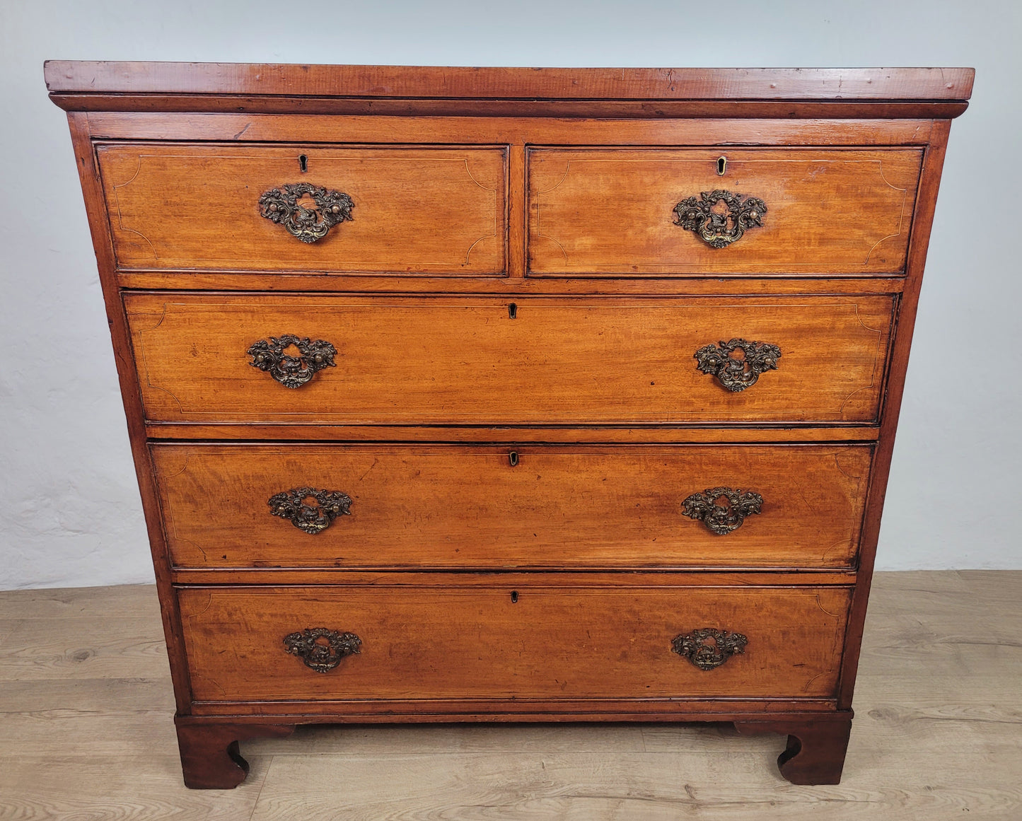 Regency Chest of Drawers 1800s Two Over Three Chest English Delivery Available