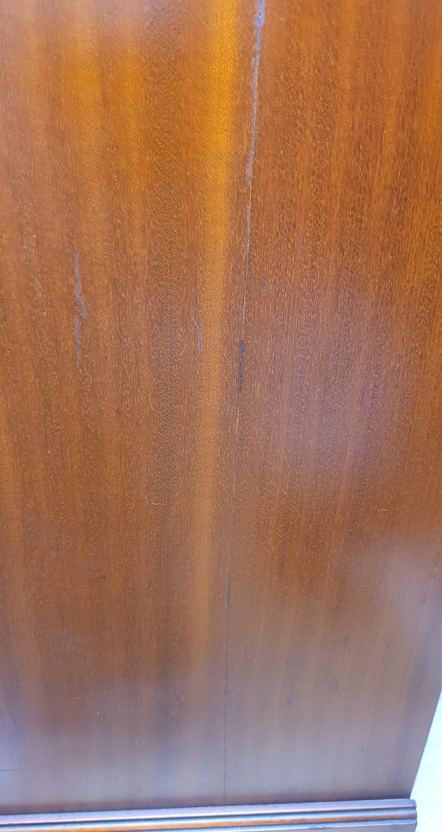 Vintage Writing Bureau Desk Leather 1960's Mid Century Delivery Available