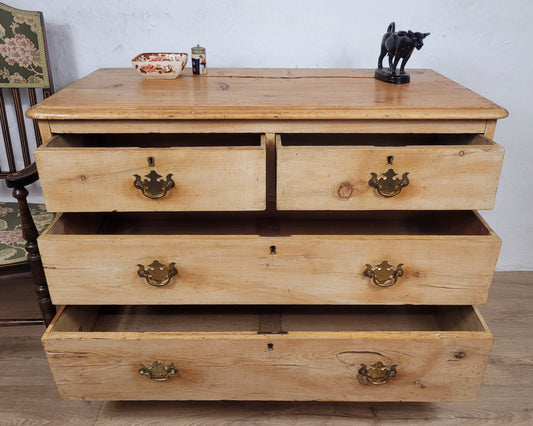 Victorian Chest Of Drawers Pine 2 Over 3 Country Rustic Delivery Available