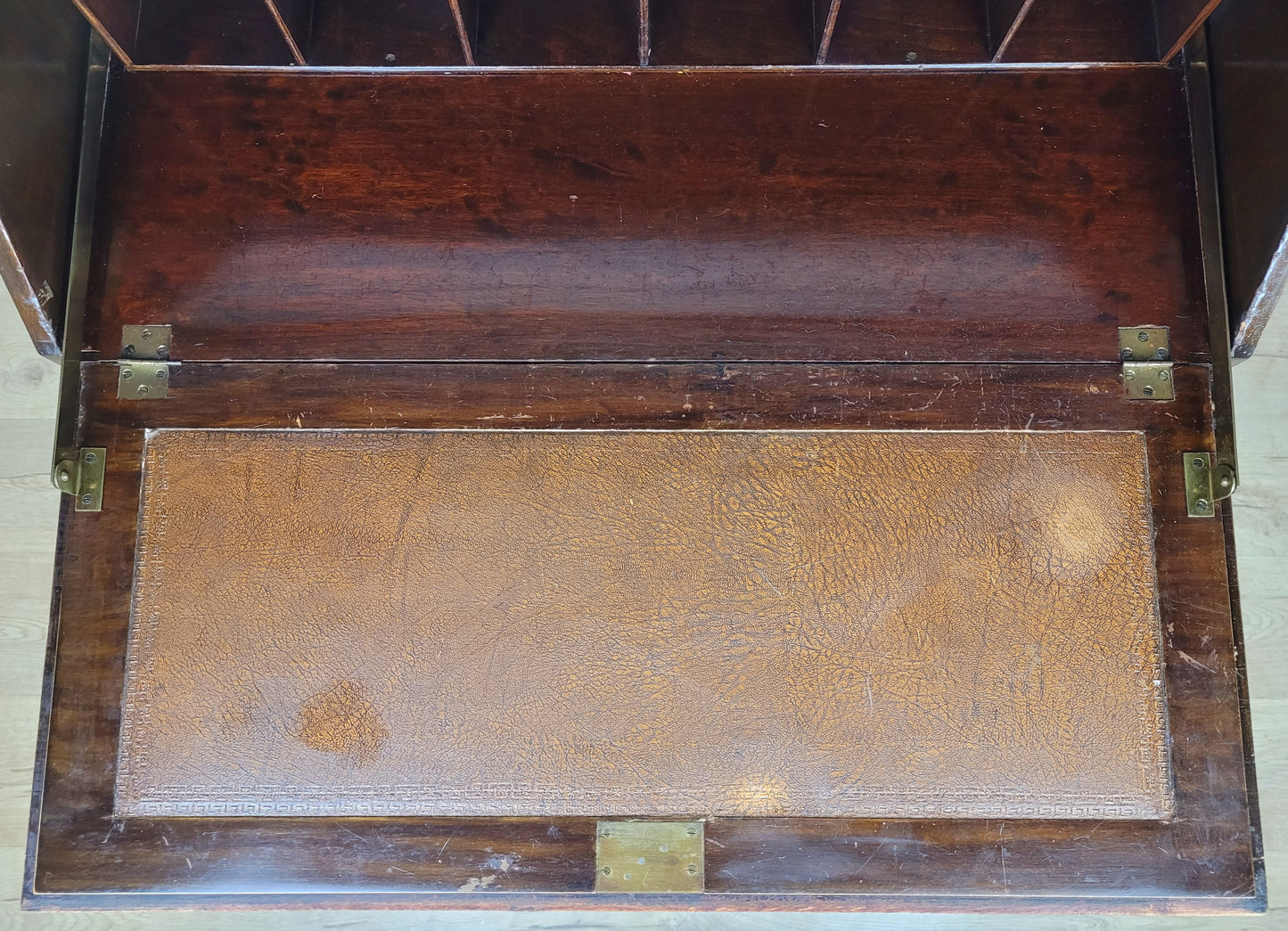 Edwardian Writing Bureau Desk Claw and Ball Feet Key Lockable Delivery Available