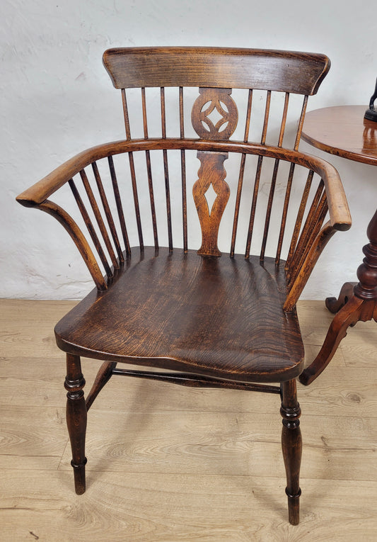 Windsor Armchair Thames Valley Georgian High Back 1850 Delivery Available