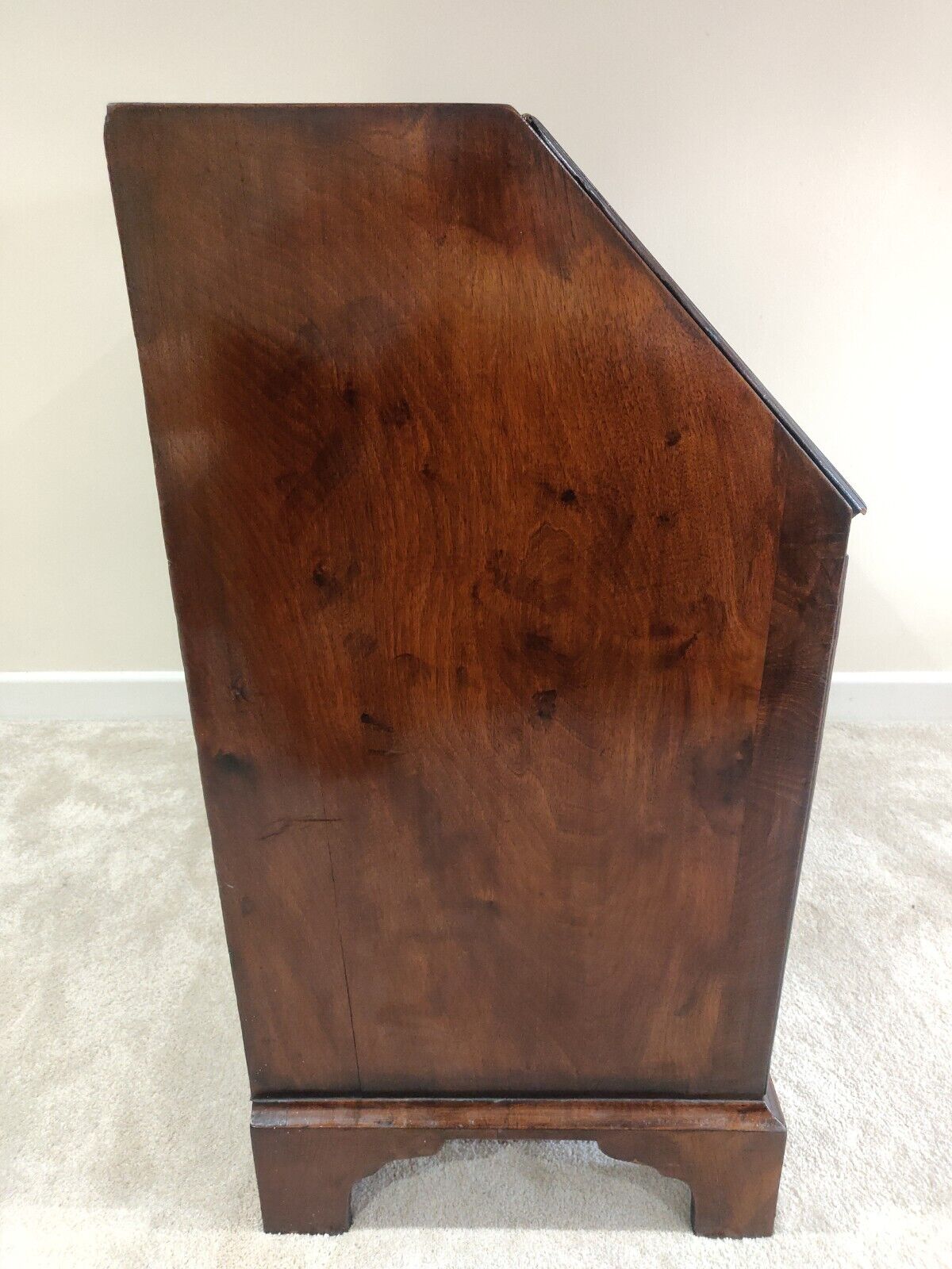 Walnut Writing Bureau George I Featherbanded Antique Delivery Available