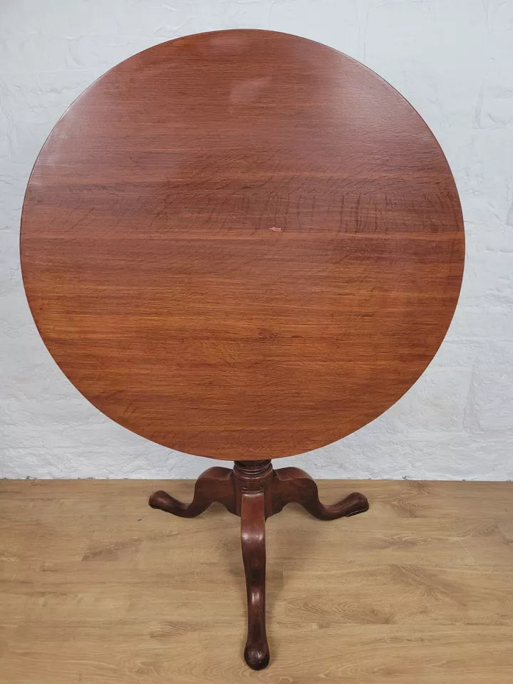 George III Tripod Table Tilt Top 1800s English Delivery Available