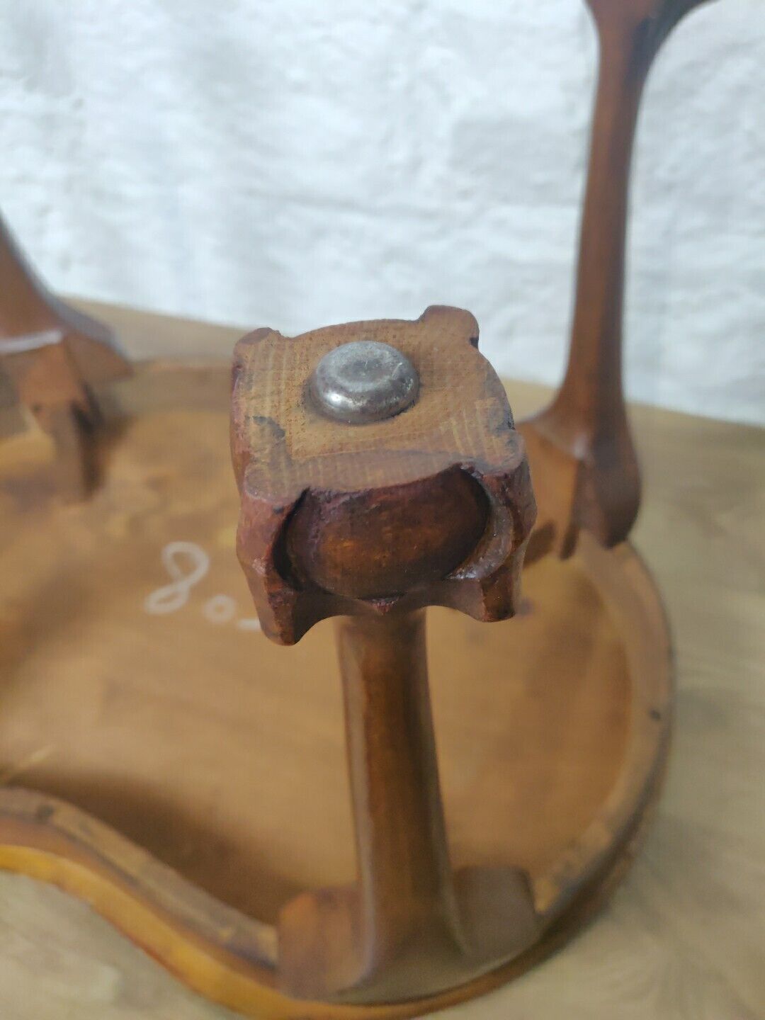 Kidney Side Table Claw And Ball Mahogany Vintage Postage Available