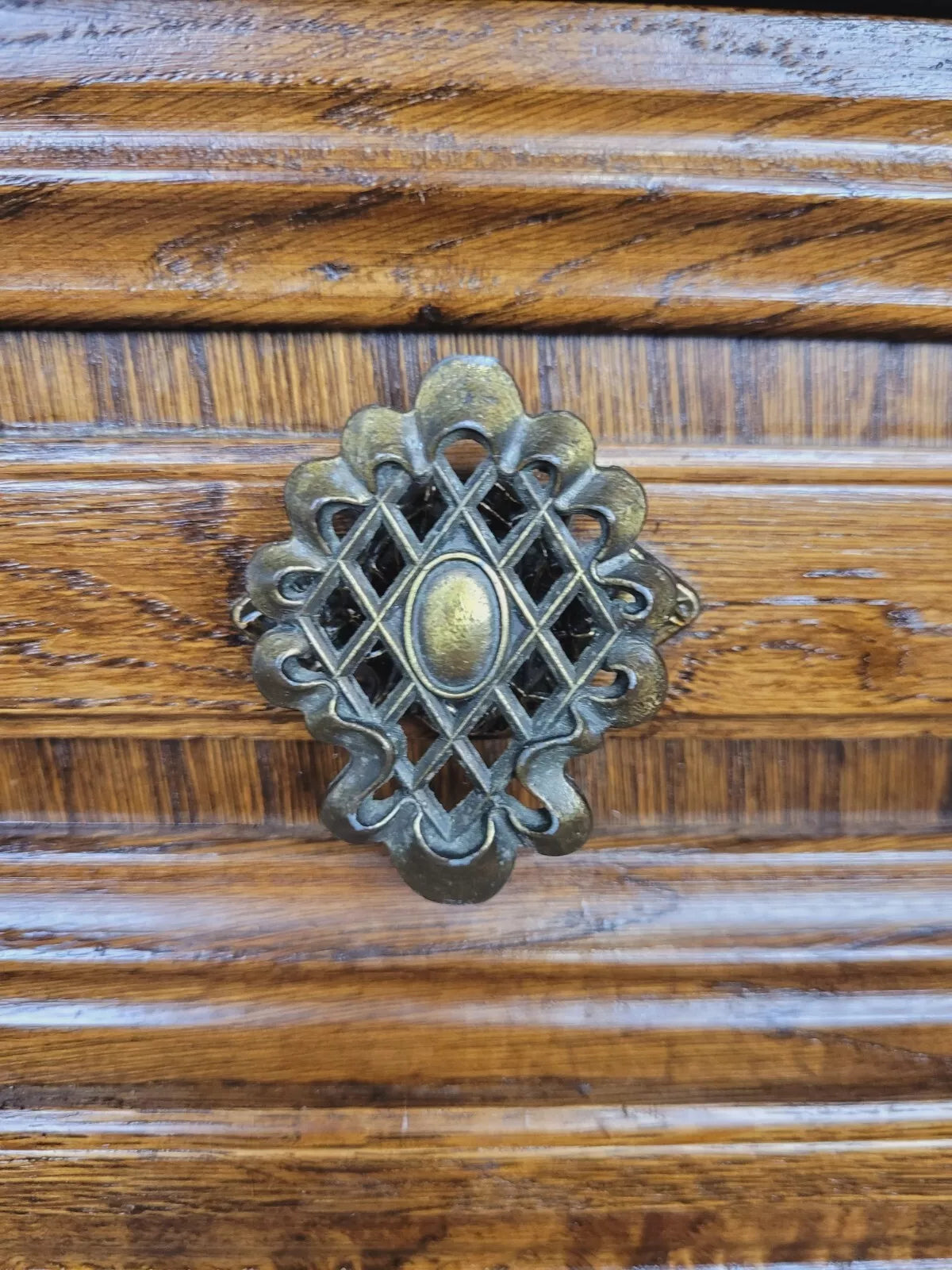 Vintage Oak Cabinet Cupboard 20th Century Country Rustic Postage Available