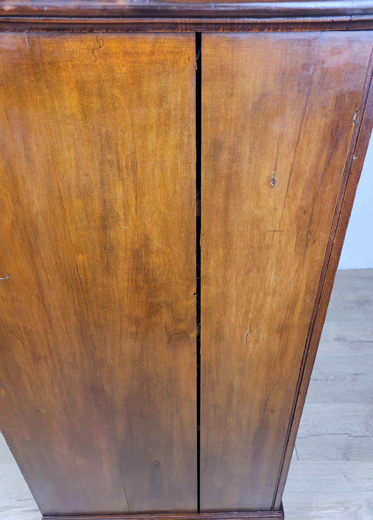 Victorian Chest of Drawers 2 Over 3 19thC Bun Handles Delivery Available
