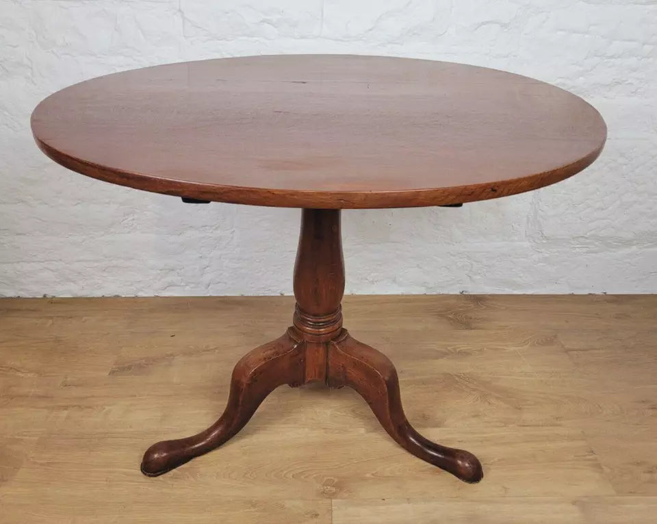 George III Tripod Table Tilt Top 1800s English Delivery Available