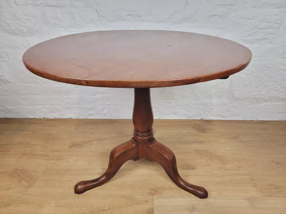 George III Tripod Table Tilt Top 1800s English Delivery Available