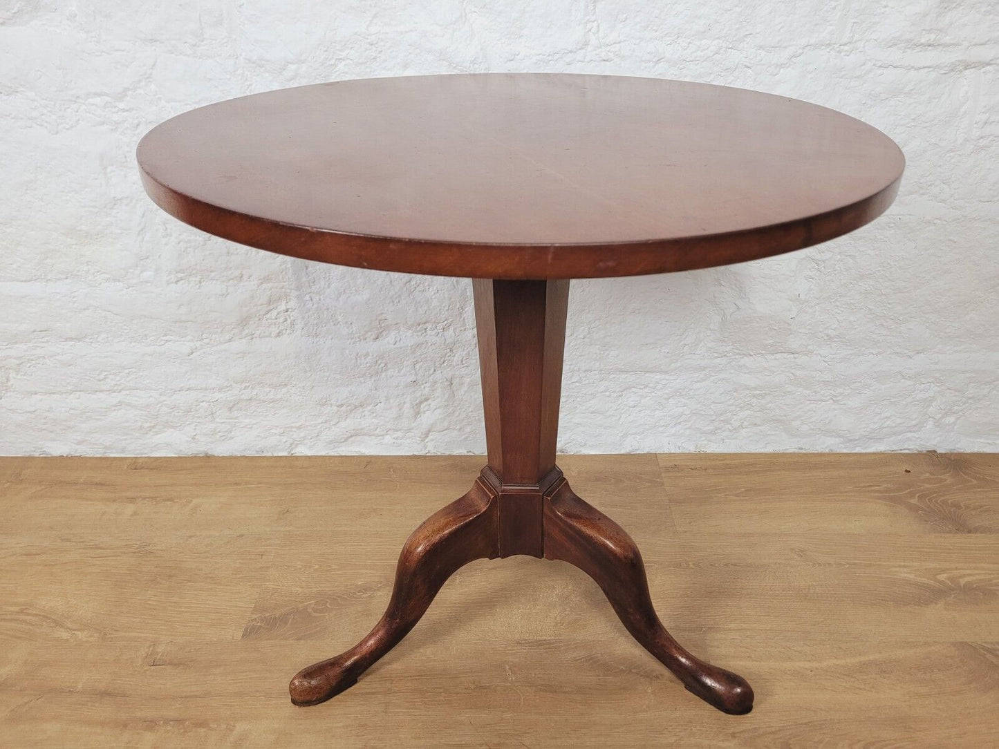 Pedestal Table Mahogany Circular 19th Century Postage Available