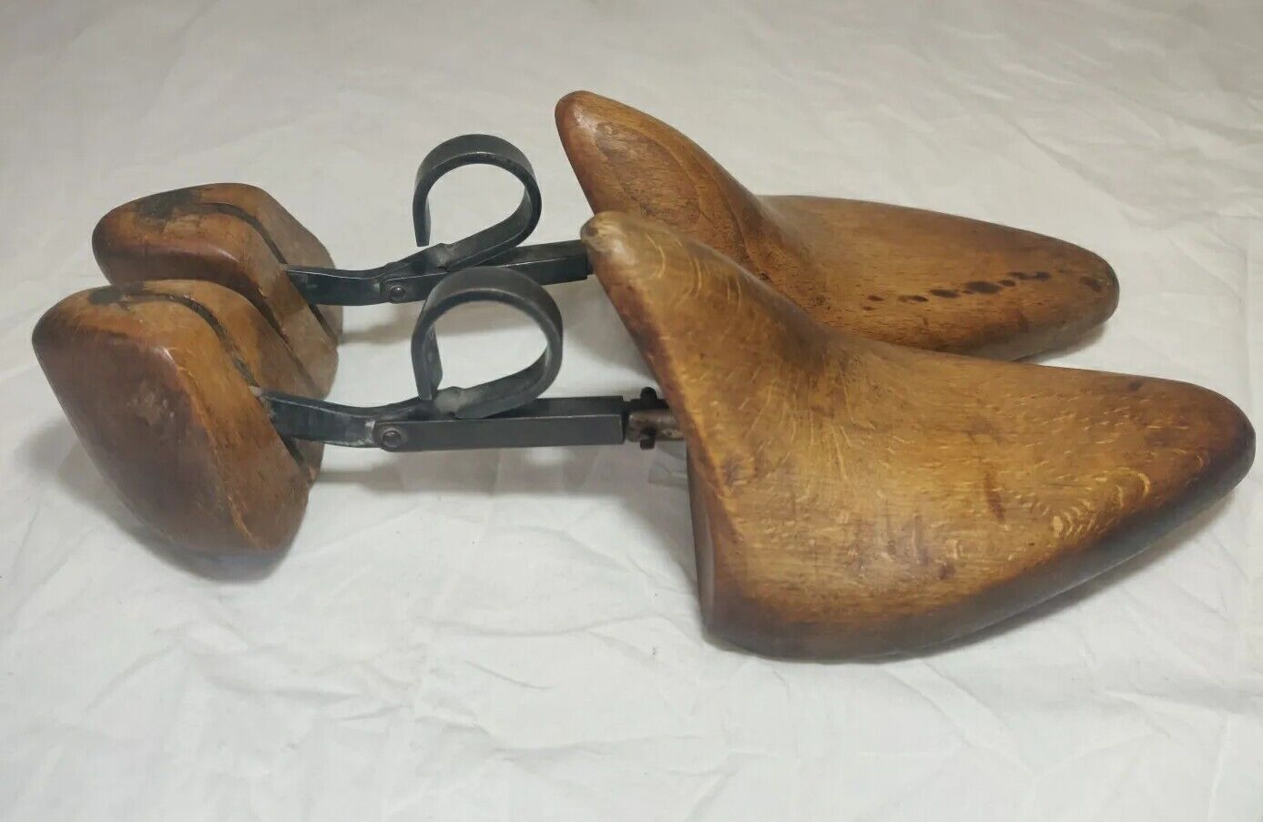 Peal's "P.P" Shoe Tree Last Set Metal Original Victorian Postage Available