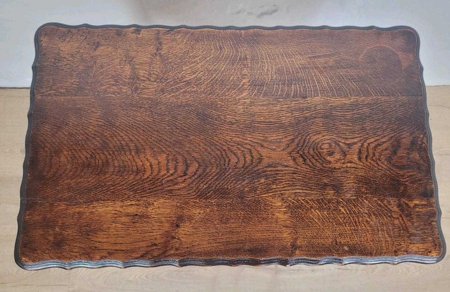 Barley Twist Side Table English Country 19th Century Antique Postage Available