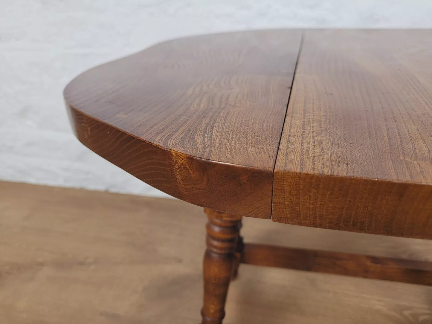 Elm Drop Leaf Table Vintage Mid Century Modern Postage Available