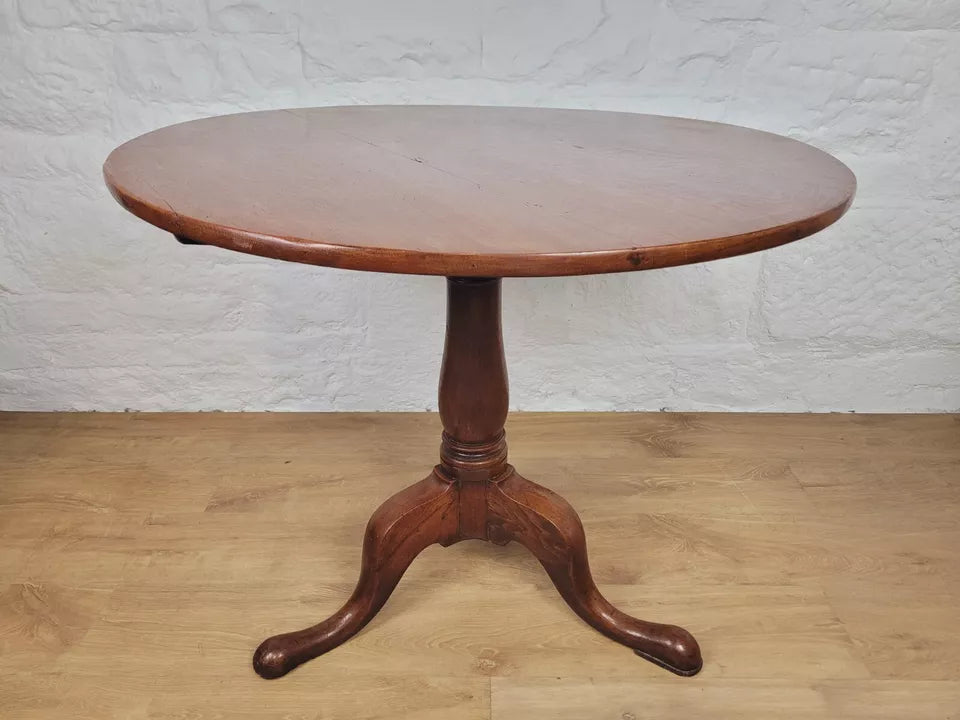 George III Tripod Table Tilt Top 1800s English Delivery Available